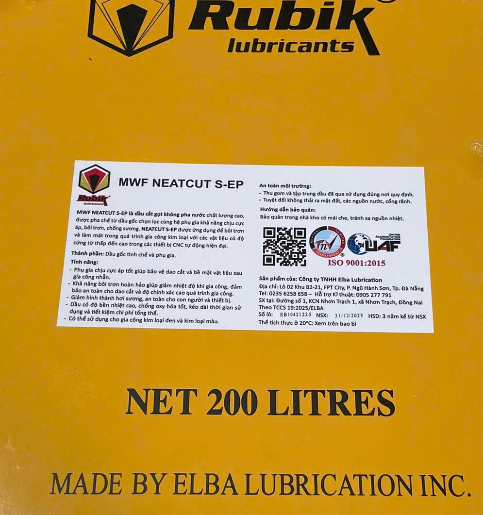 Dầu gia công kim loại không pha nước MWF NEATCUT S-EP